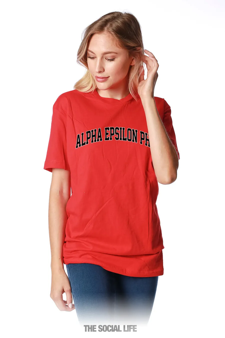 Alpha Epsilon Phi Varsity Tee