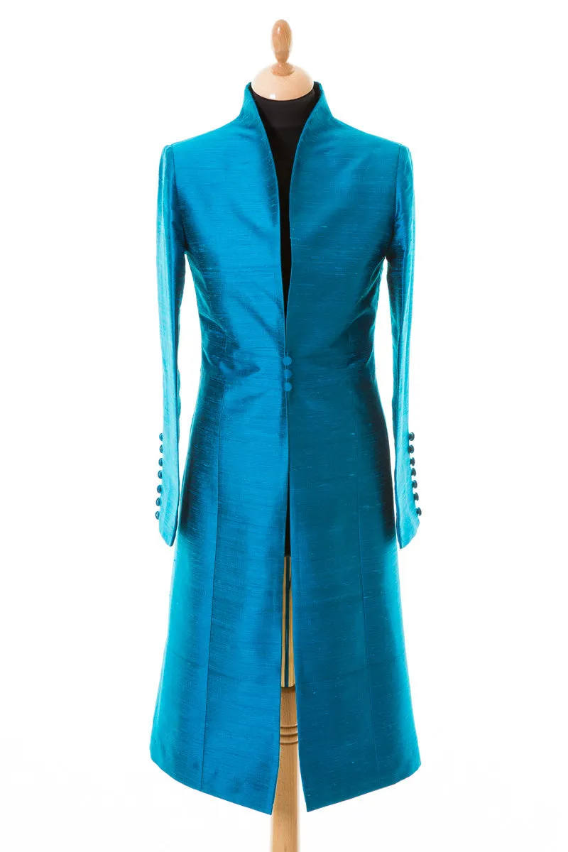 Avani Coat in Kingfisher Blue - Sale