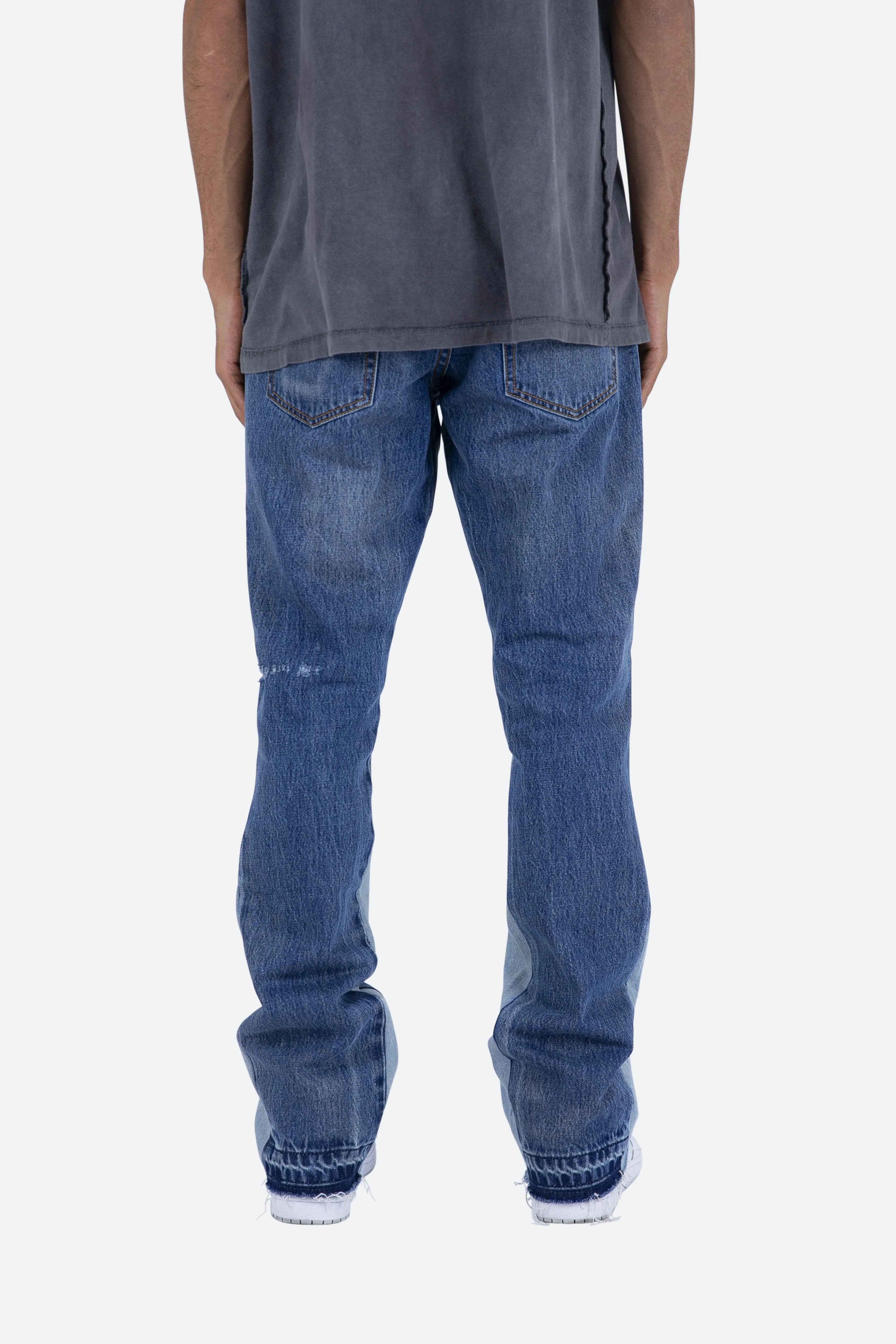 B118 Work Flare Denim - Blue