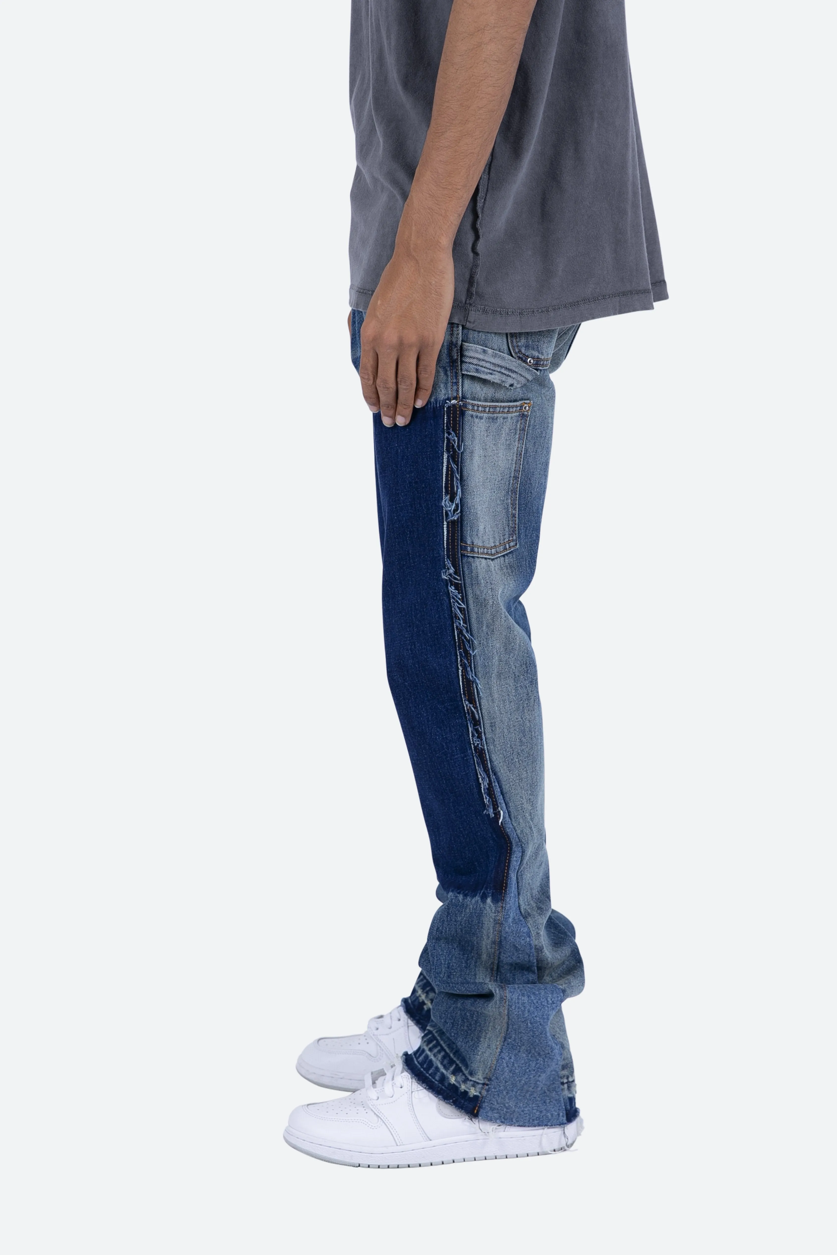 B118 Work Flare Denim - Blue