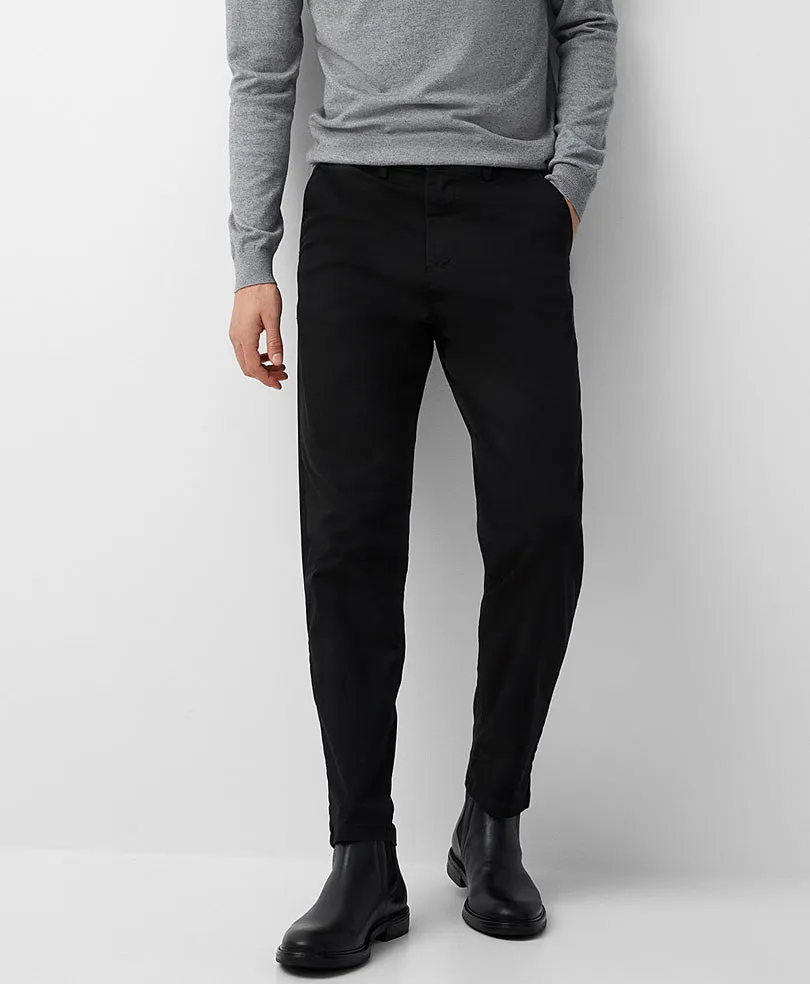 Black Stretch Chino Pants