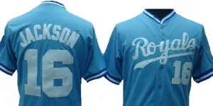 Bo Jackson Kansas City Royals Throwback Jersey