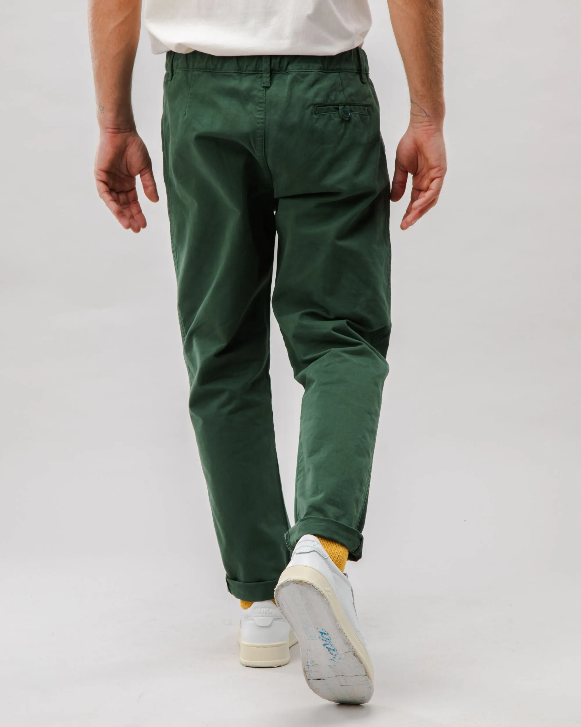 Comfort Chino Cotton Pants Green