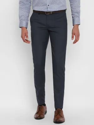 Dark Grey Checked Ultra Slim Fit Trouser