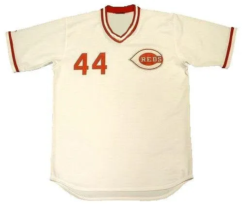 Eric Davis 1990 Reds Home Throwback Jersey