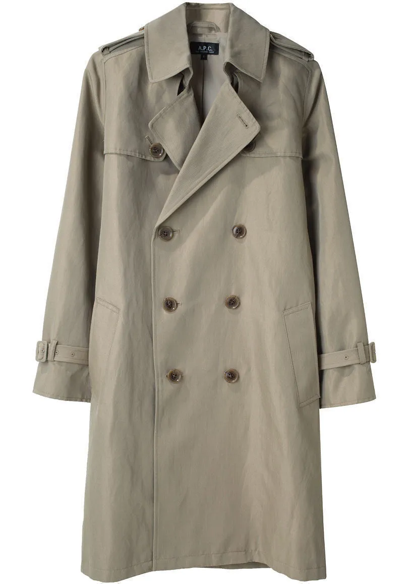 Gabardine Trench Coat