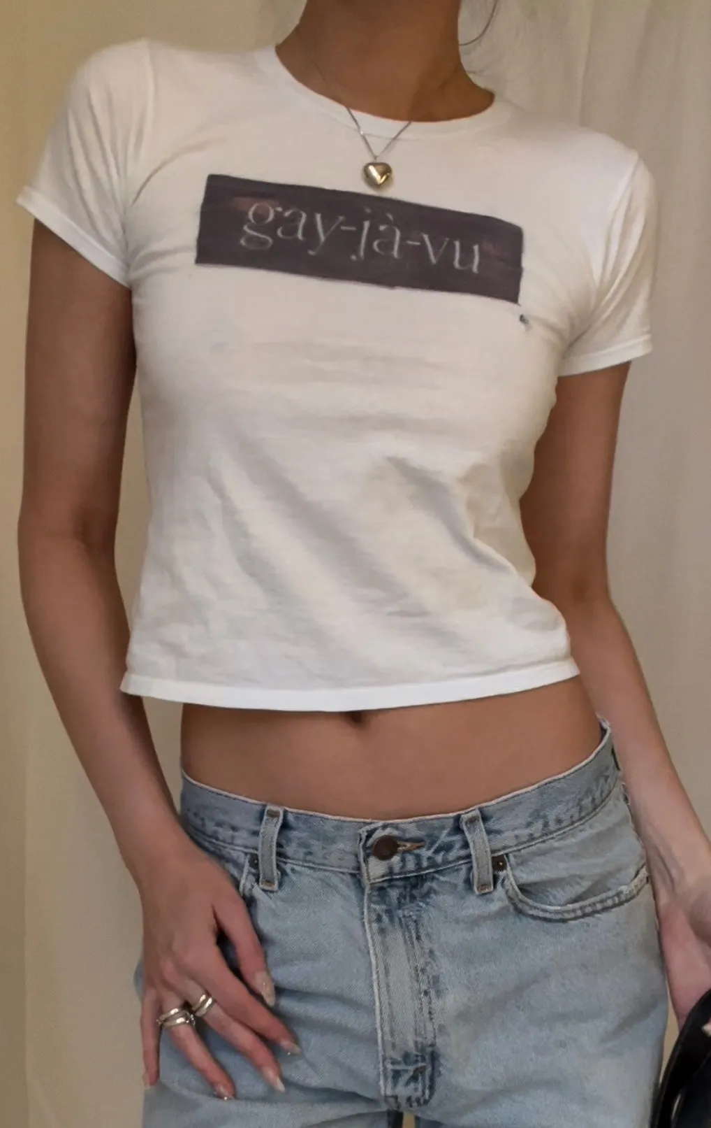 Gay-Jà-Vu Cotton Tee