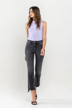 HIGH RISE CROP FLARE JEAN