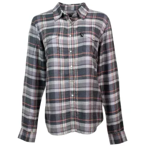 HOOEY "LADIES FLANNELS" CHARCOAL/ GREY