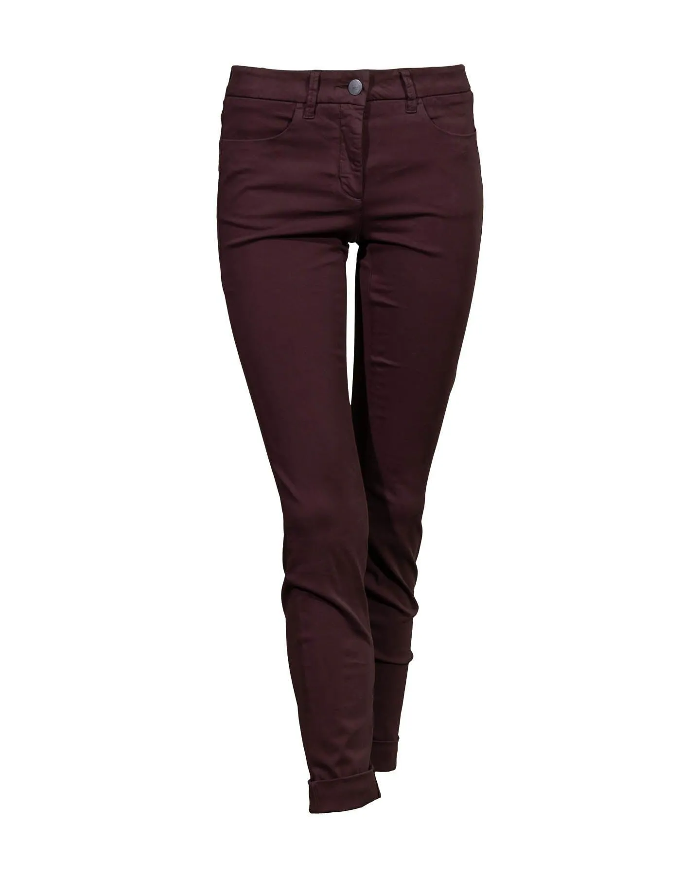 Luisa Cerano Skinny Brushed Cotton 4 Pocket Pants