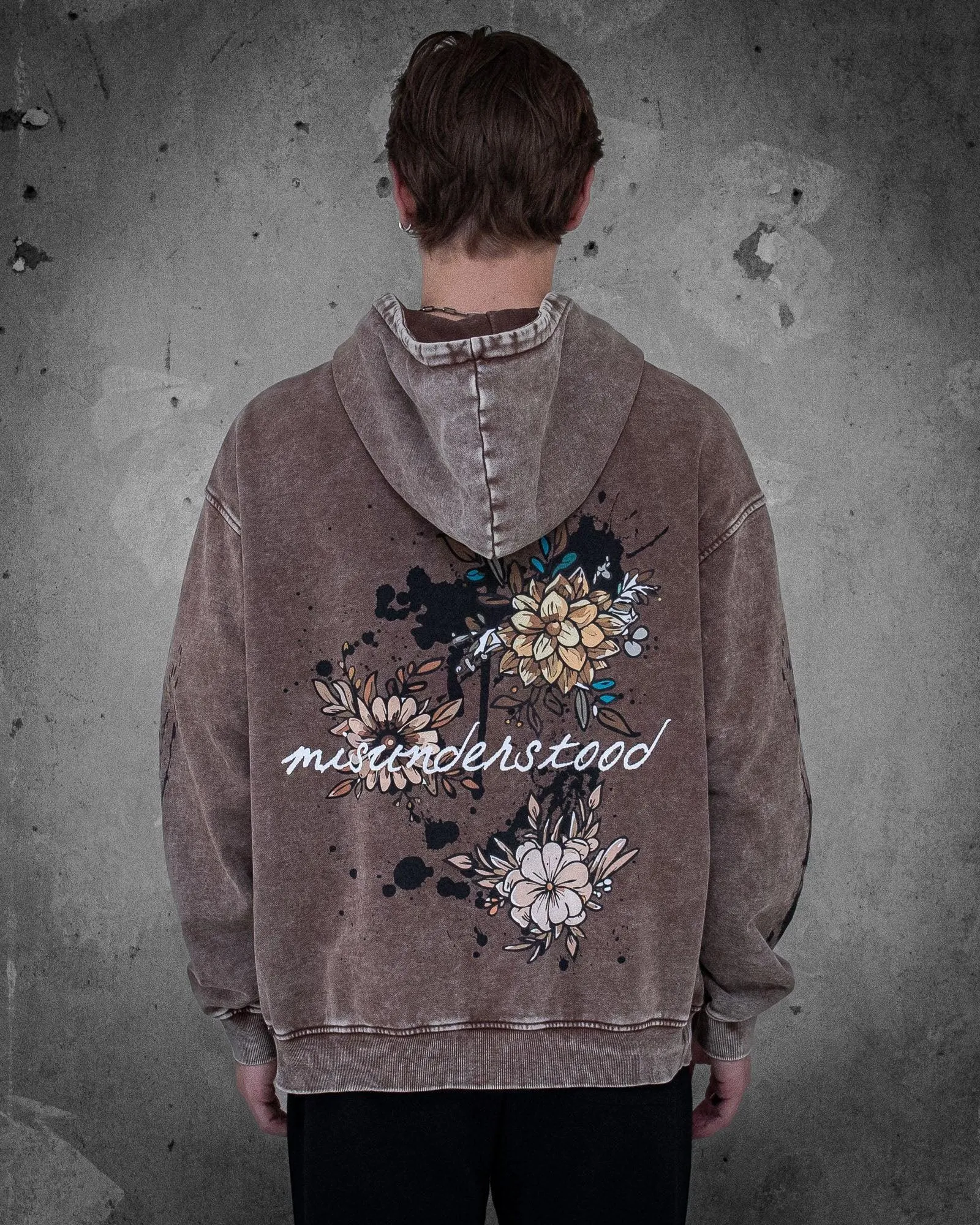 Misunderstood | Oversized Faded Men's Hoodie