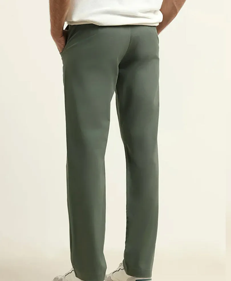 Olive Stretch Chino Pants