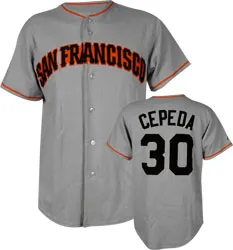 Orlando Cepeda San Francisco Giants Throwback Jersey