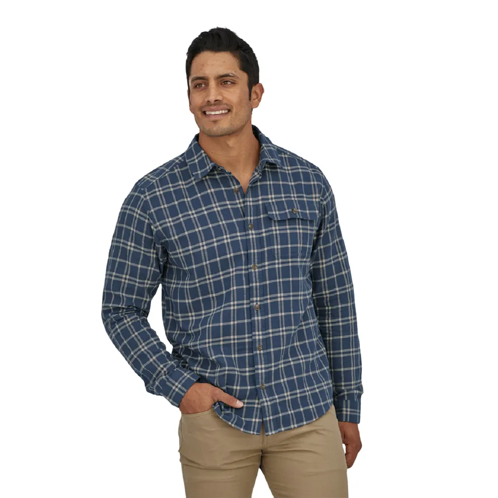 Patagonia Men's Long Sleeve Lightweight Fjord Flannel Shirt