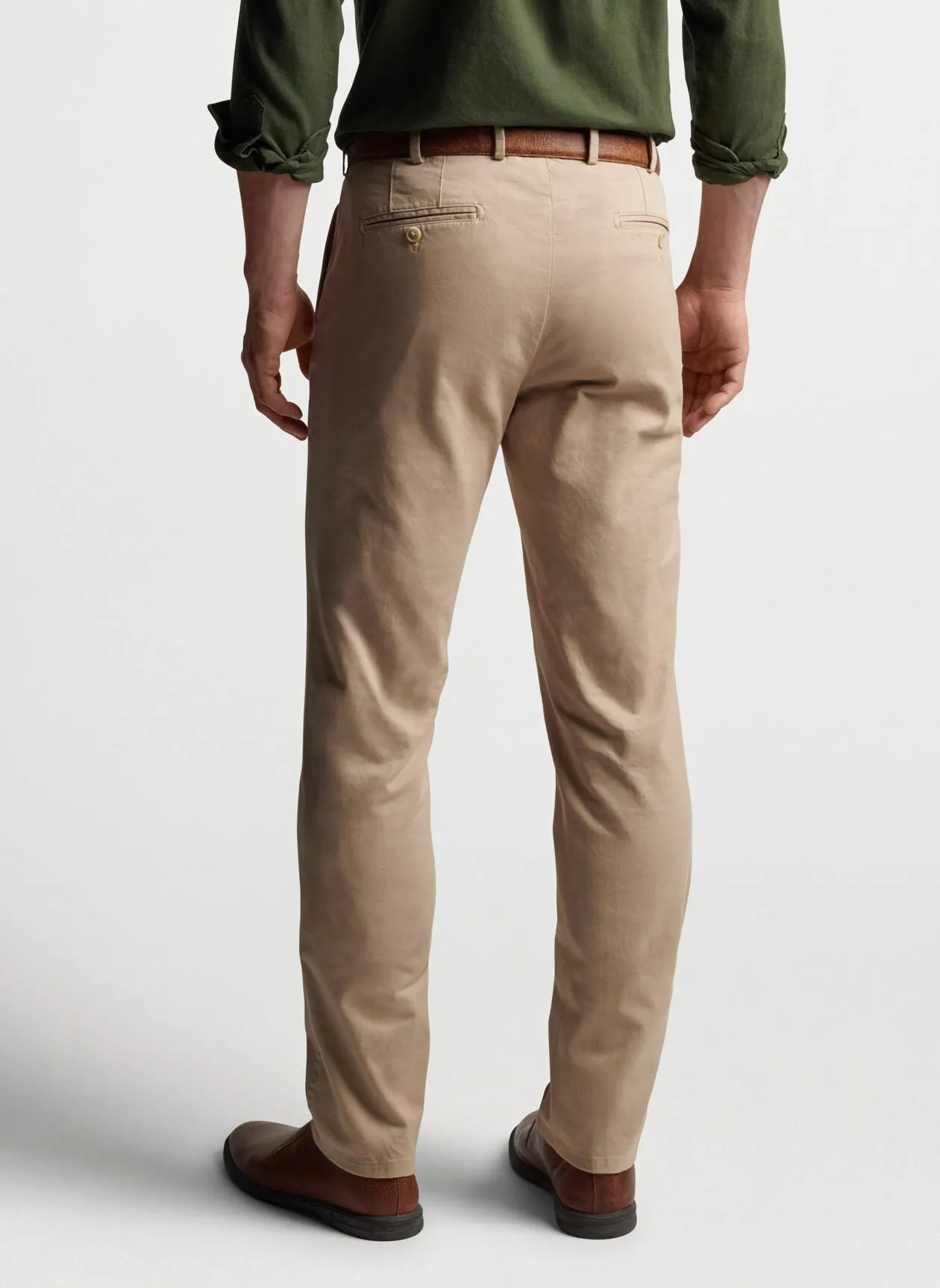 Peter Millar Pilot Twill Trouser - Khaki