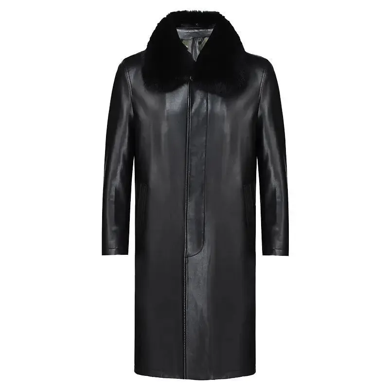 PU Leather french coat