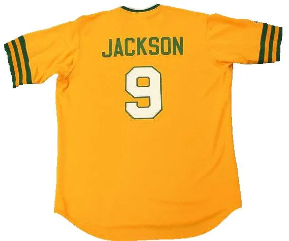 Reggie Jackson 1973 Athletics Throwback Jersey