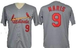 Roger Maris Saint Louis Cardinals Throwback Road Jersey