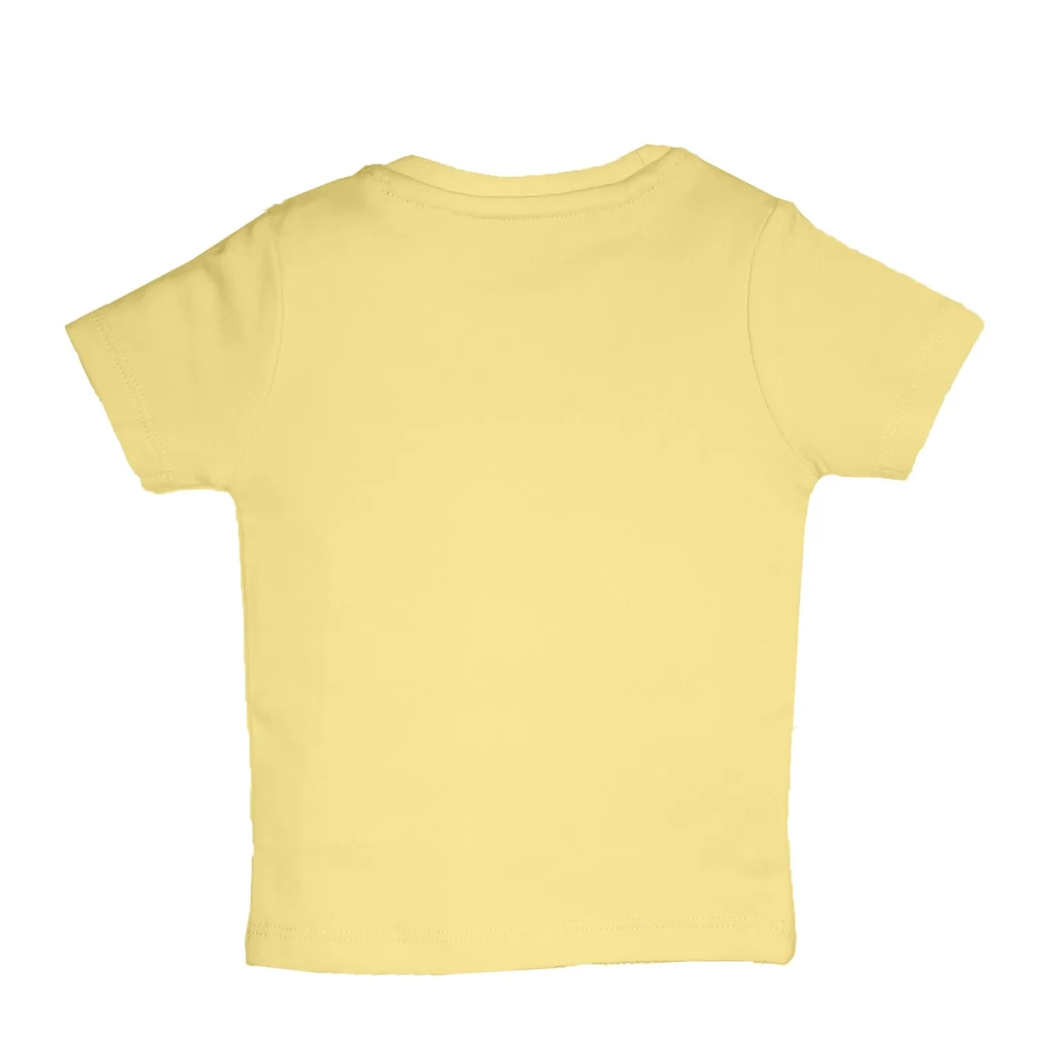 Round Neck T-Shirt - Solid - Yellow/Aqua/Grey - 3Pc Pack