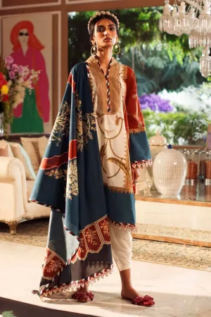 Sana Safinaz Mahay Lawn Collection 2020 – 12B-Bg