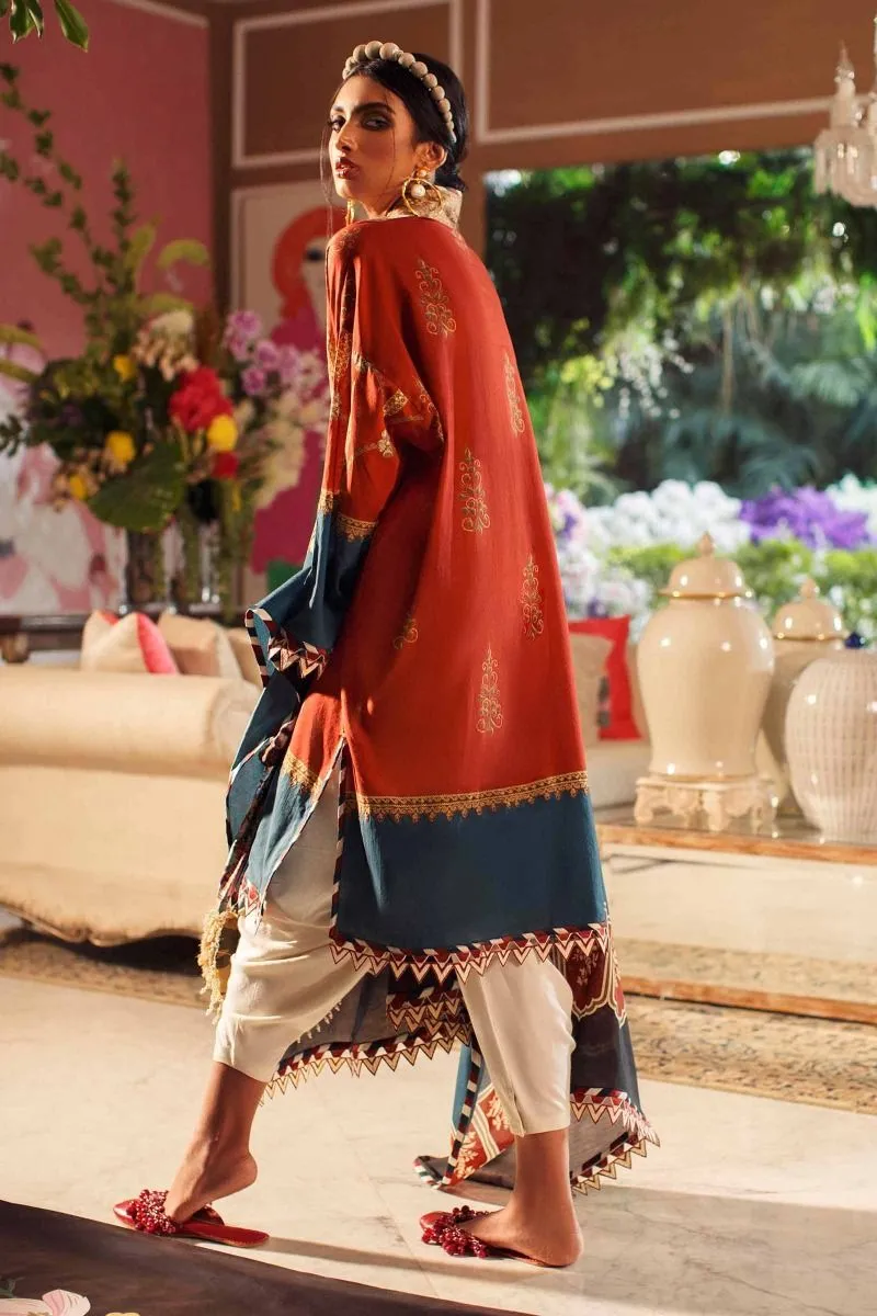 Sana Safinaz Mahay Lawn Collection 2020 – 12B-Bg