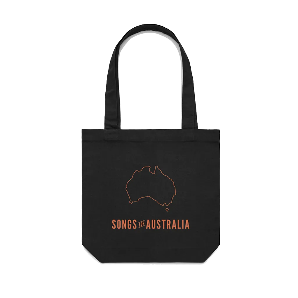 Songs for Australia / Black T-shirt   Vinyl   Tote Bundle