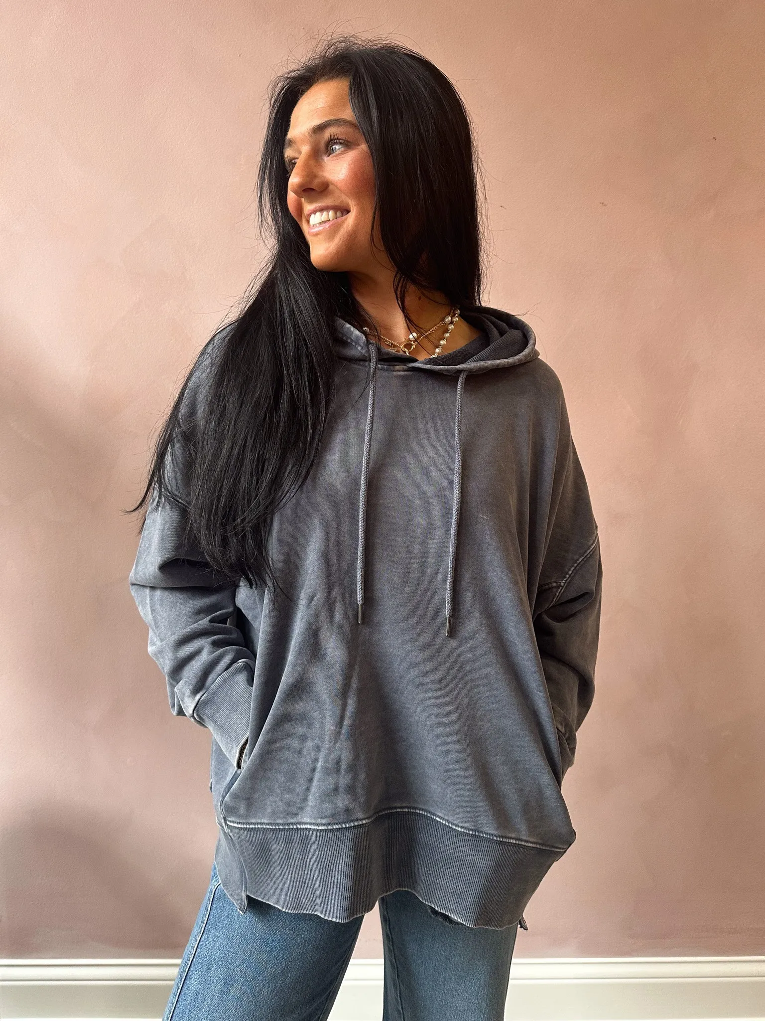 Super Relaxed Hoodie / Blue