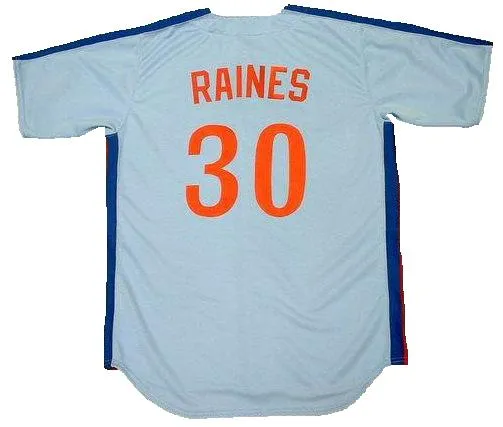 Tim Raines 1981 Montreal Expos Away Throwback Jersey