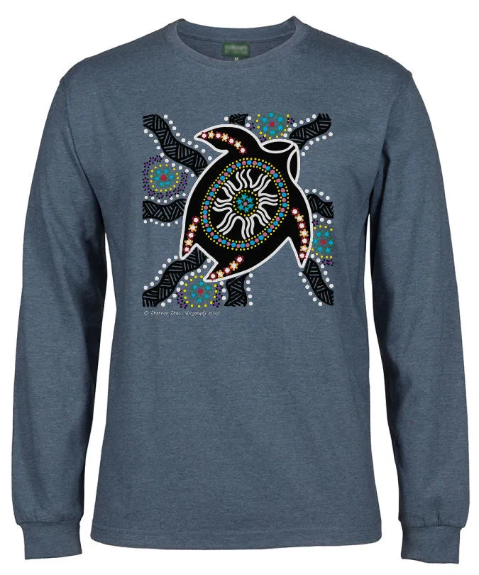 Turtle Nest Longsleeve T-Shirt by Shannon Shaw (Various Colours)