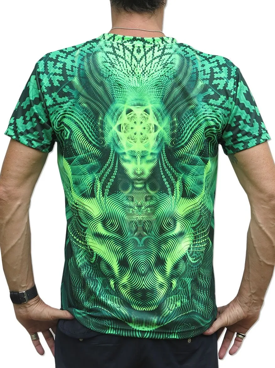 UV Sublime S/S T : Lime Foxy