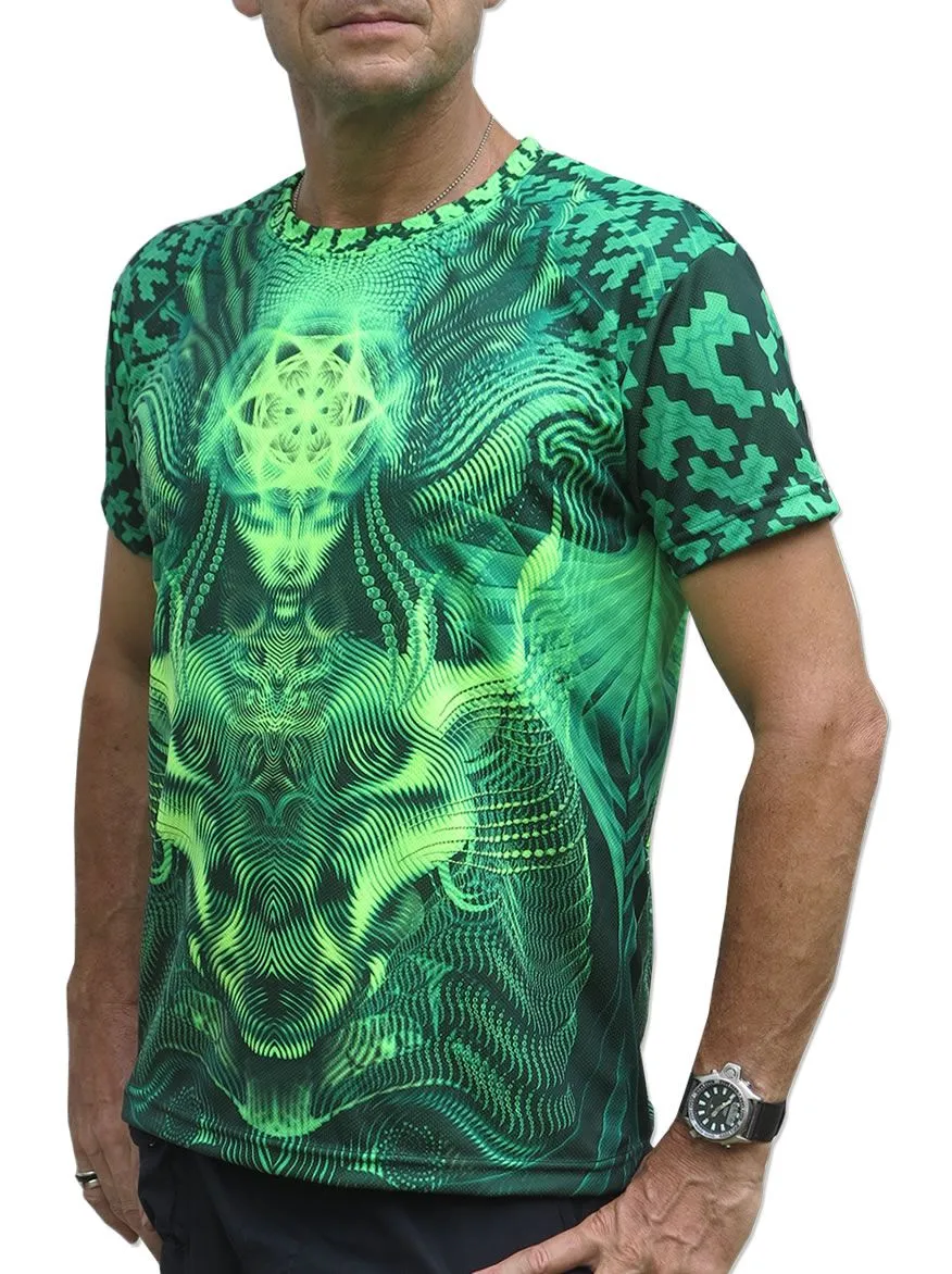 UV Sublime S/S T : Lime Foxy