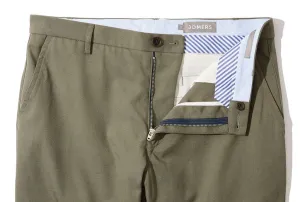 Victor (Slim) - Olive Canvas Chino