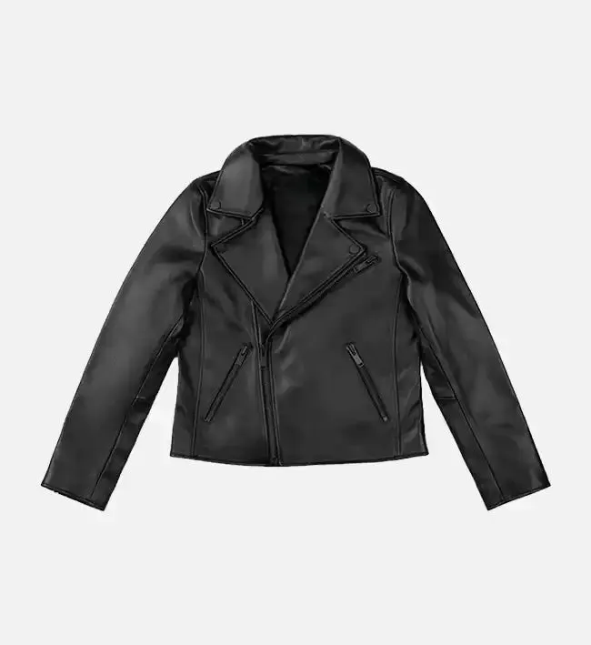 Women’s Black Motorcycle Jacket